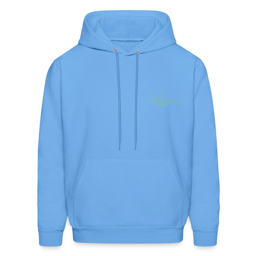 Green Thumb Construction Hoodie - carolina blue