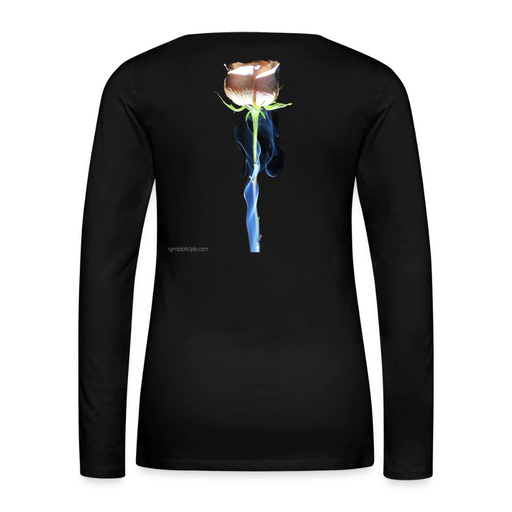 Smoke & Roses ::::  Women's Style Long Sleeve - black