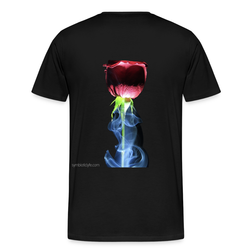 Smoke & Roses  ::: Women's Style T - black