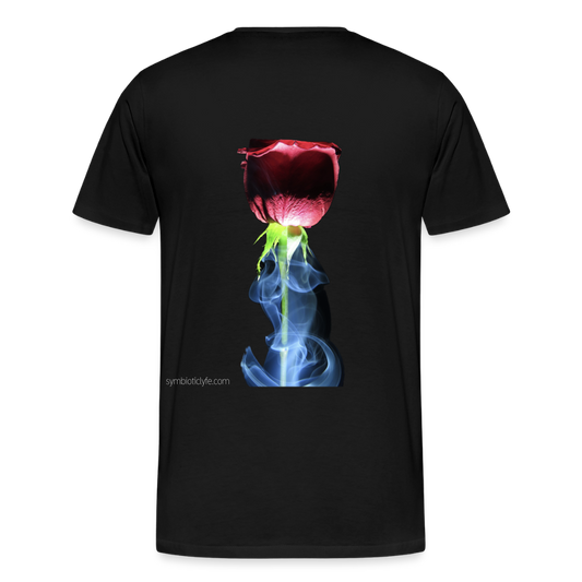Smoke & Roses  ::: Women's Style T - black