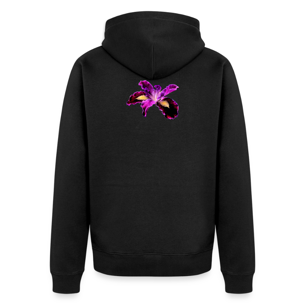 Organic Zip Hoodie ::::: ::::: - black