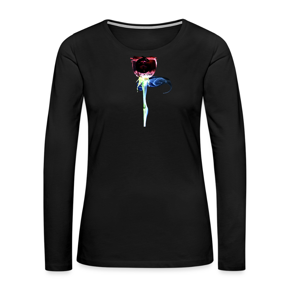 Smoke & Roses :: Women's Style Long Sleeve - black