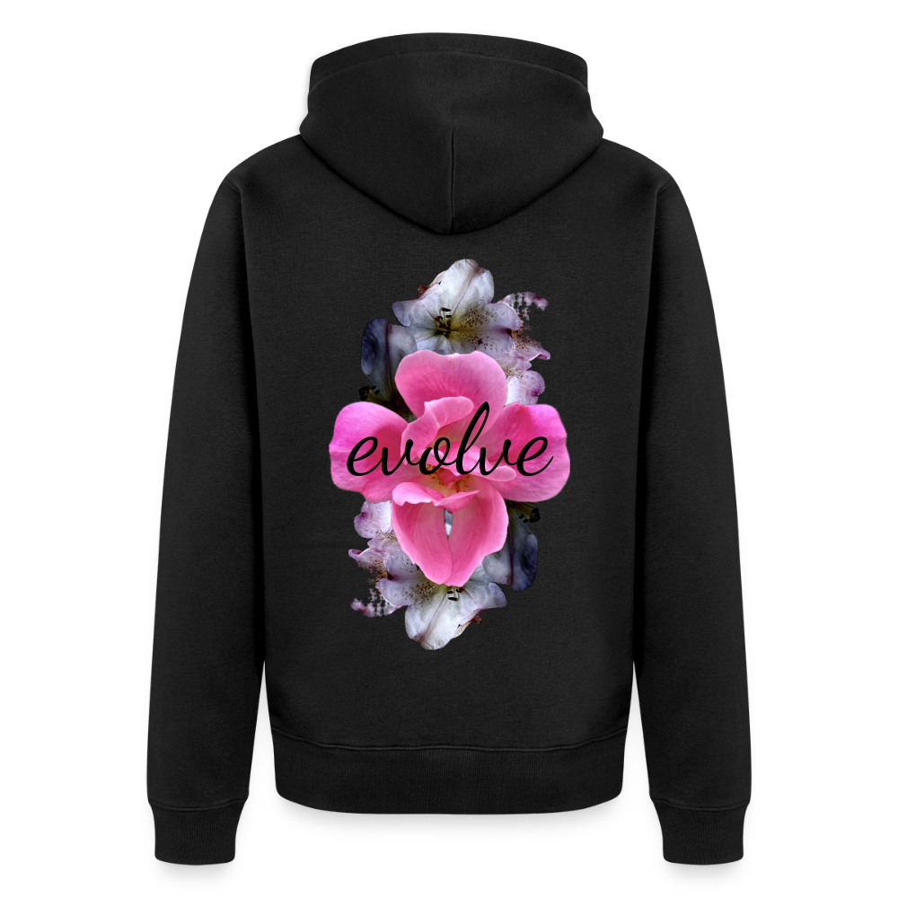Evolve ::: Organic Zip Hoodie - black