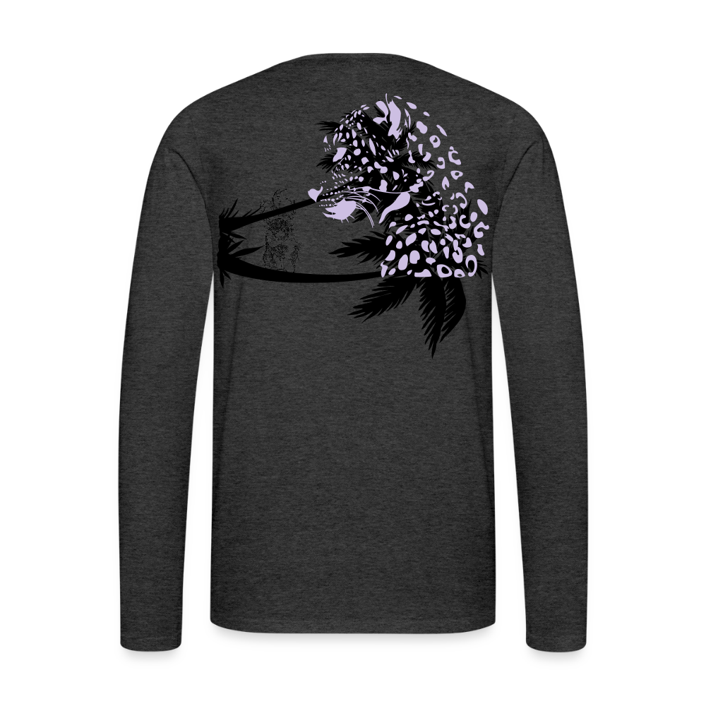 Long Sleeve T - charcoal grey