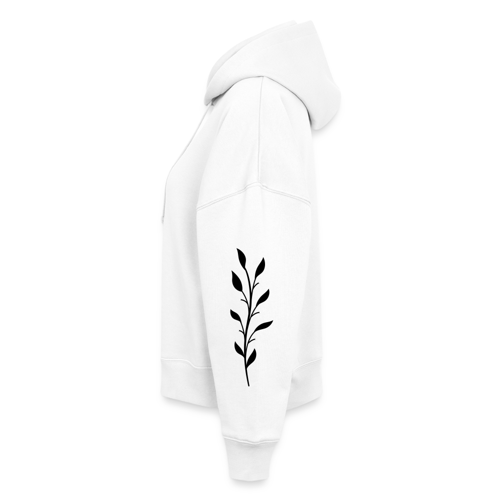 Women's Organic Hoodie - white