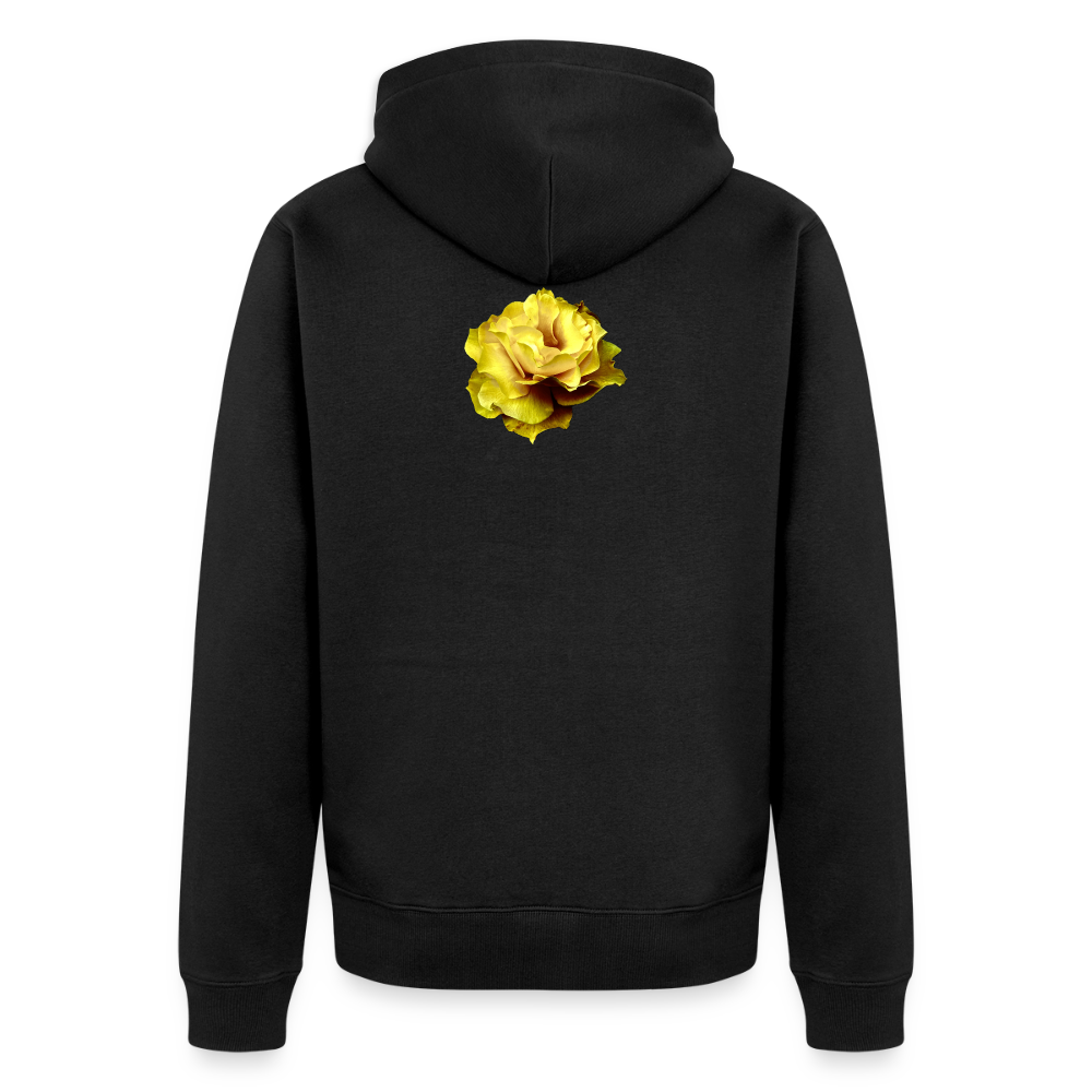 Organic Zip Hoodie ::::: ::::: :::: - black