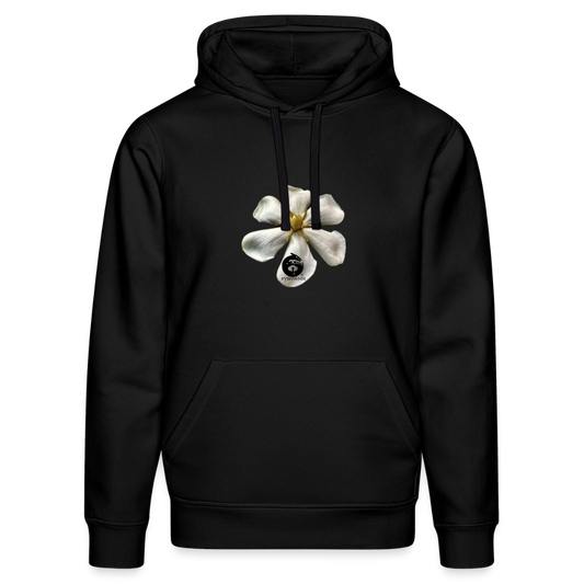 Gardenia Unisex Organic Hoodie - black
