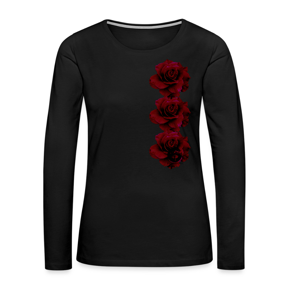 Capitalism :::::  : Women's Style Premium Long Sleeve - black