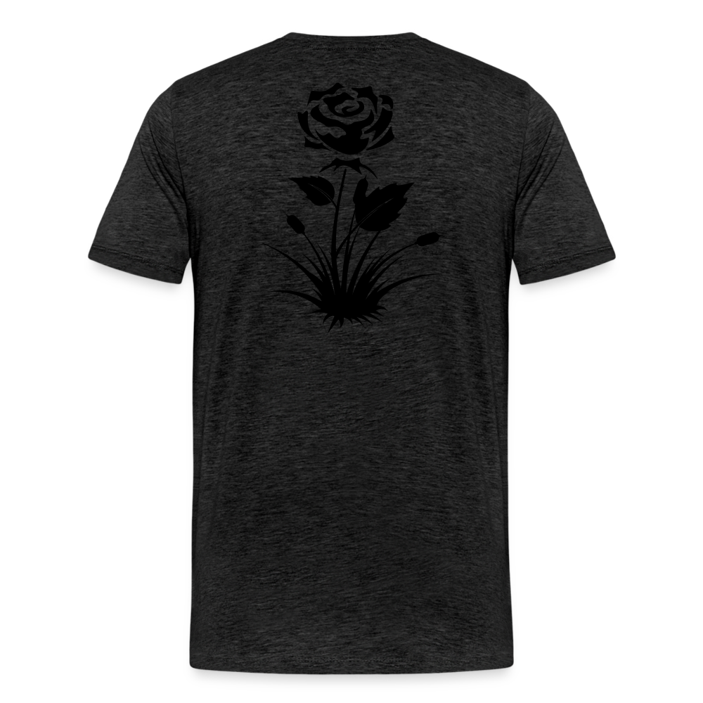 ROSE - Men’s Premium Organic T - charcoal grey