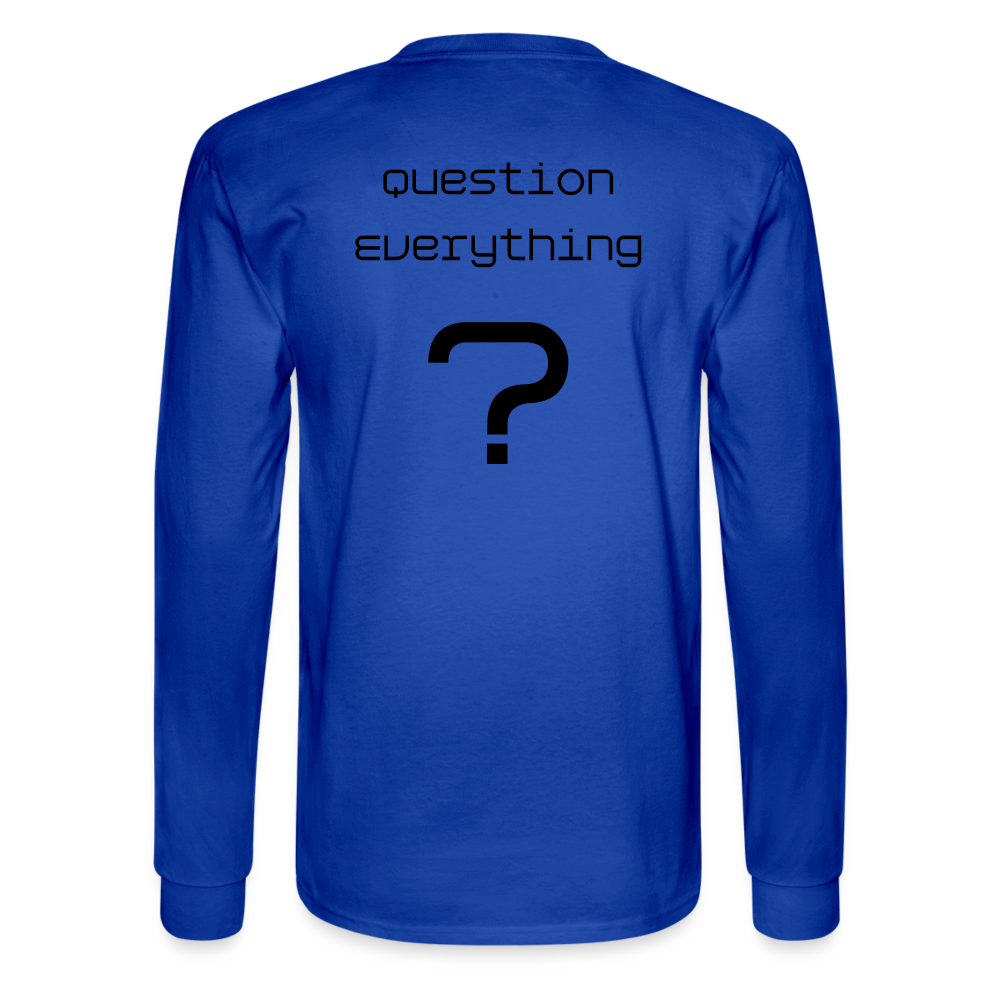 Question Long Sleeve T-Shirt - royal blue