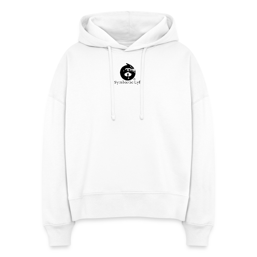 Women's Organic Hoodie - white