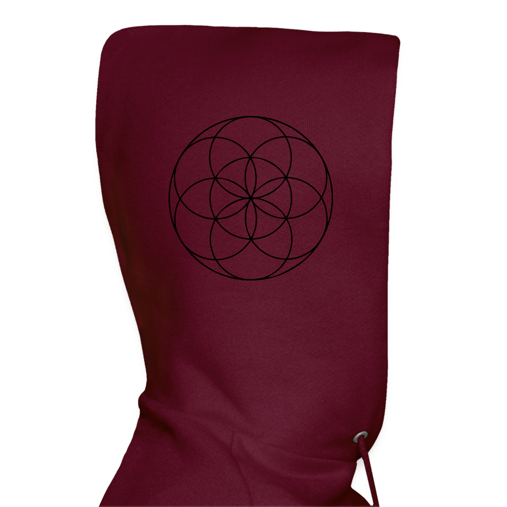 Universe within Hoodie - burgundy