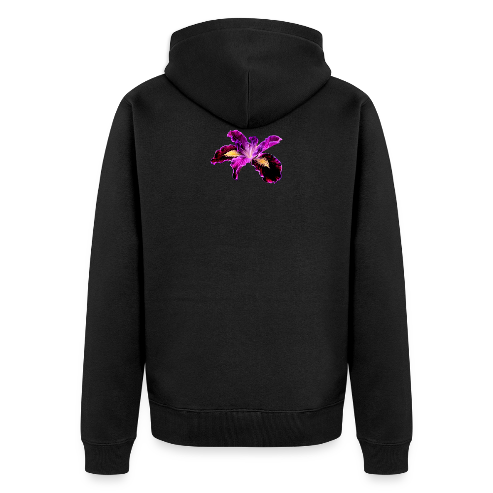 Organic Zip Hoodie ::::: ::::: - black
