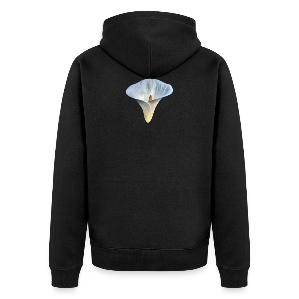 Organic Zip Hoodie ::::: ::::: ::::: : - black