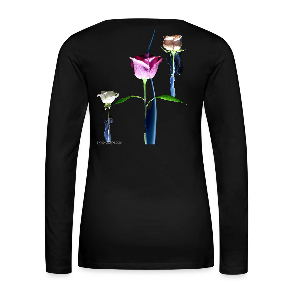 Capitalism : Women's Style Long Sleeve - black