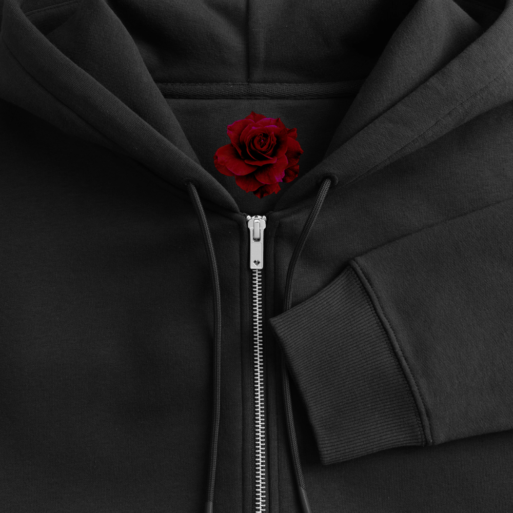 Capitalism :::::  : Organic Zip Hoodie - black