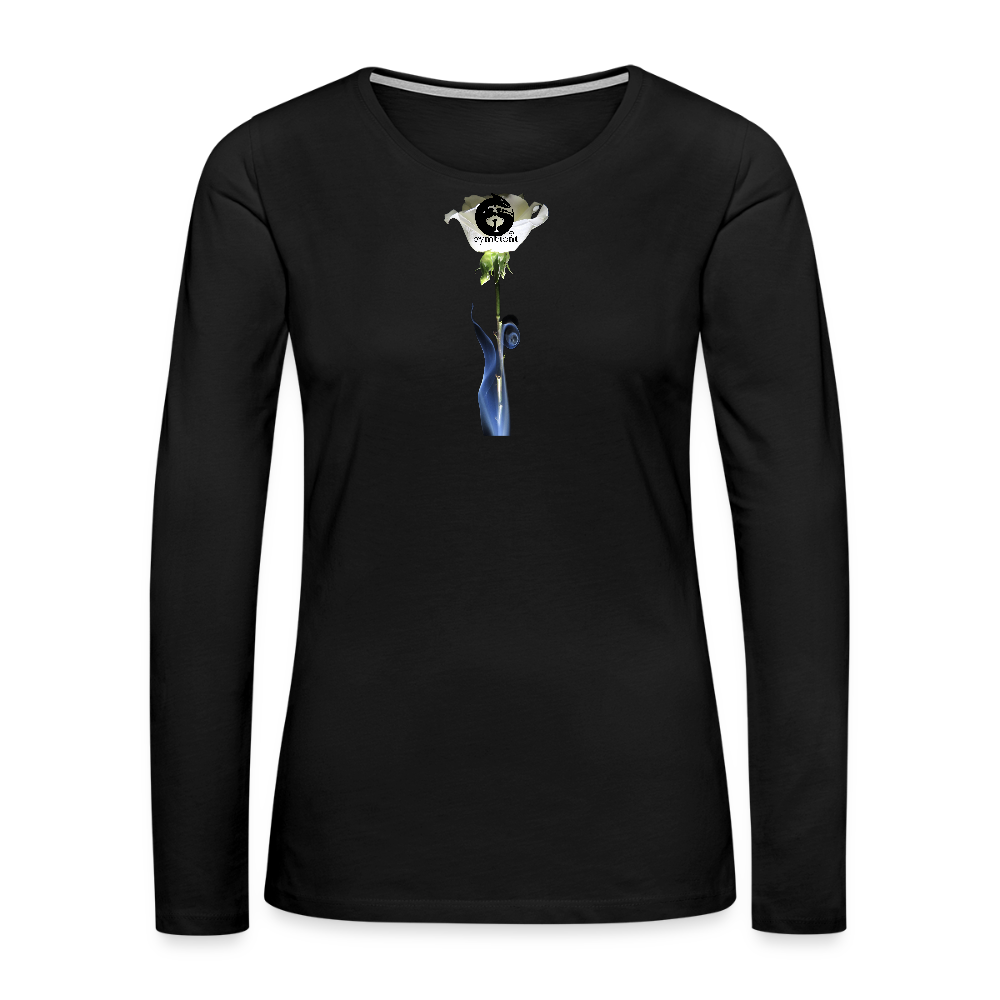Smoke & Roses : Women's Style Long Sleeve - black