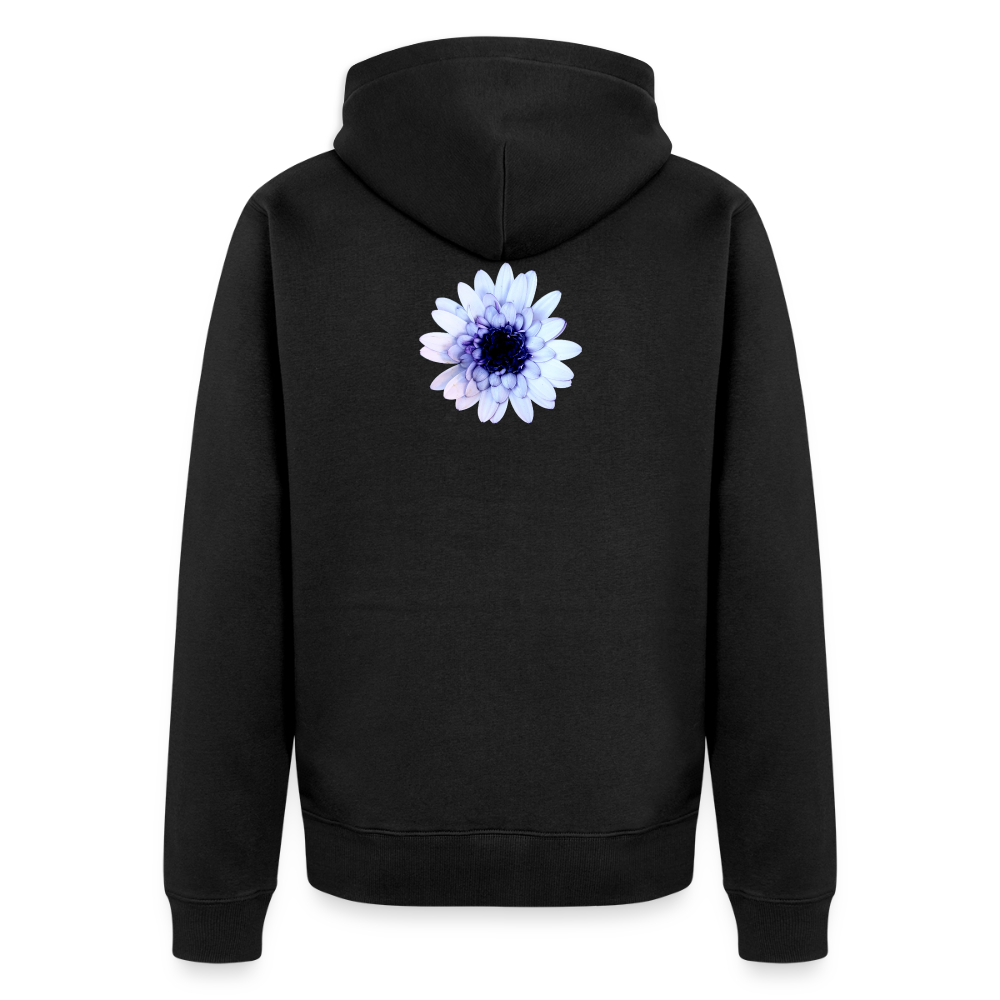Organic Zip Hoodie ::::: ::::: : - black