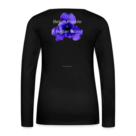 Women's Style Premium Long Sleeve ::::: ::::: ::::: - black