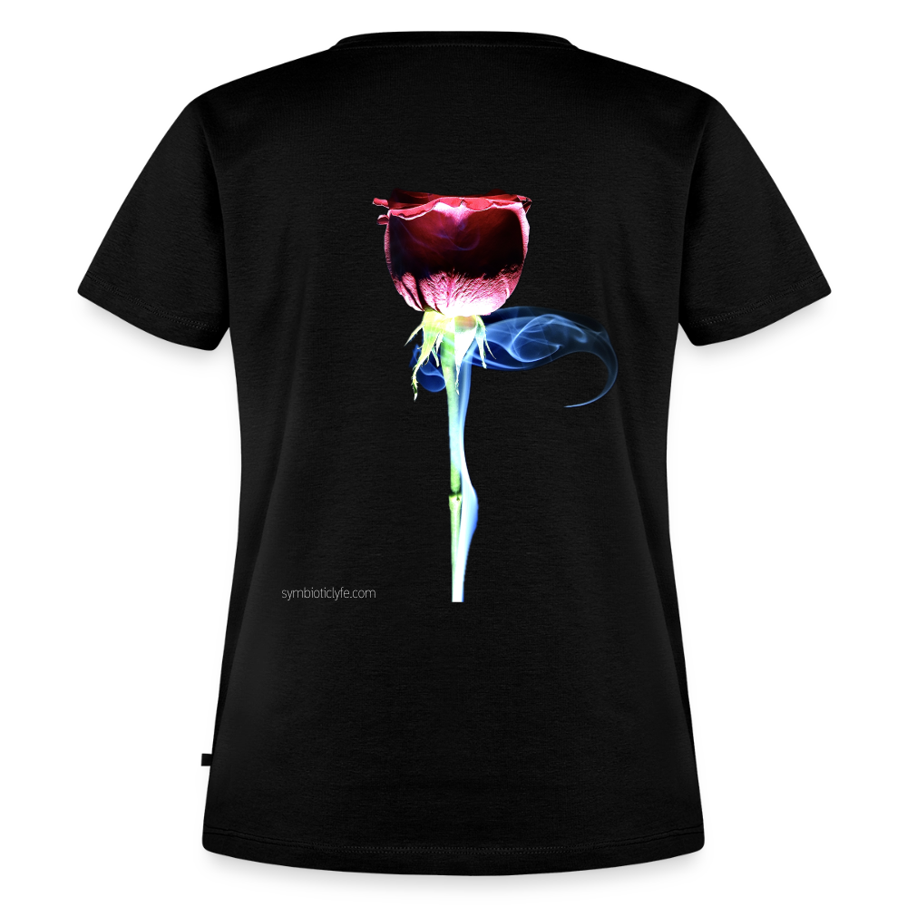 Smoke & Roses :: Women's Style T - black