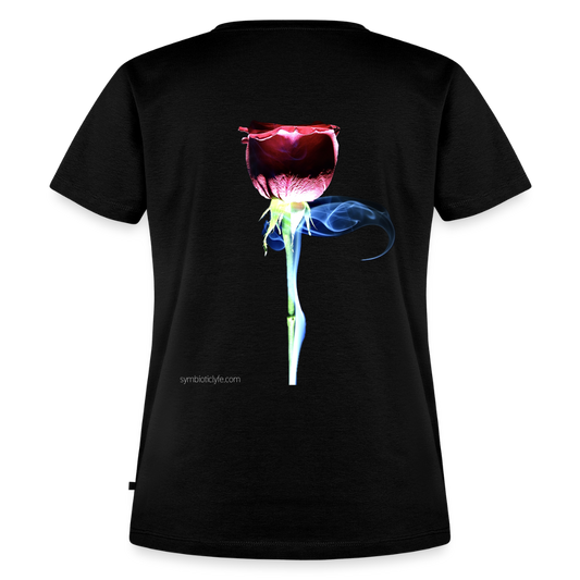 Smoke & Roses :: Women's Style T - black