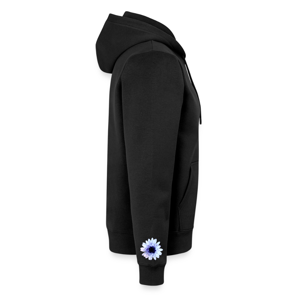 Organic Zip Hoodie ::::: ::::: : - black