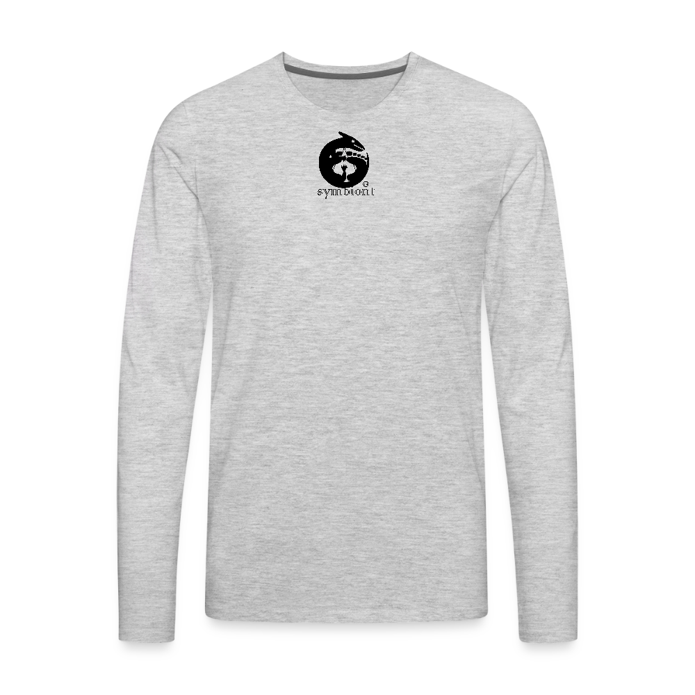 Long Sleeve T - heather gray