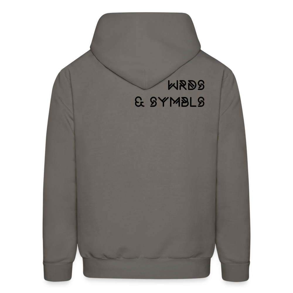 WRDS & SYMBLS Hoodie - asphalt gray