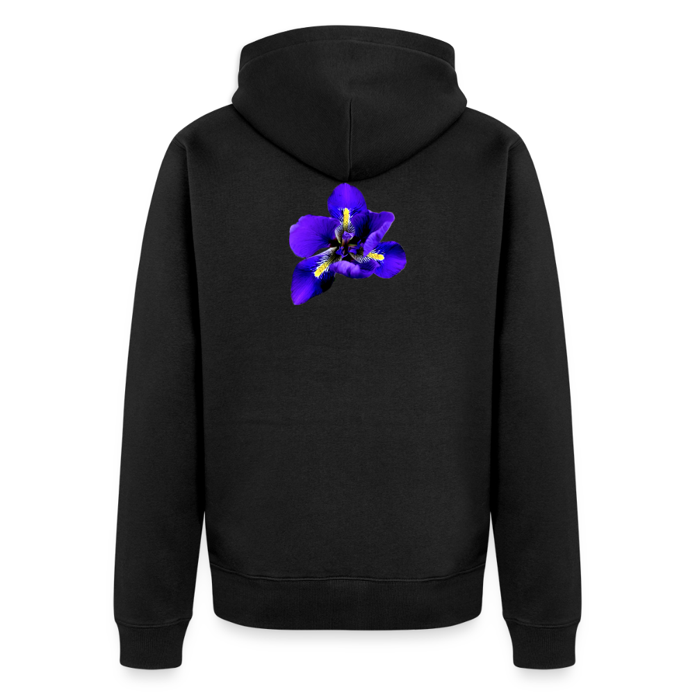 Organic Zip Hoodie ::::: - black