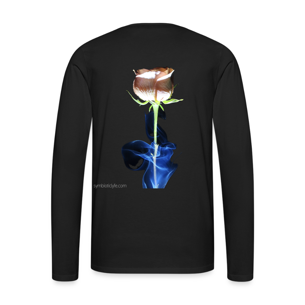 Smoke & Roses ::::: Mens Style Long Sleeve - black