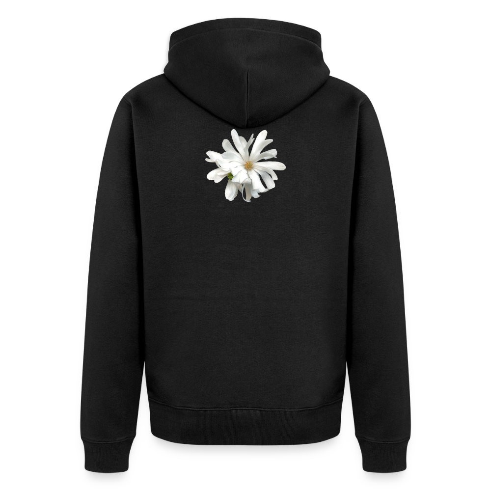Organic Zip Hoodie ::::: ::::: :: - black