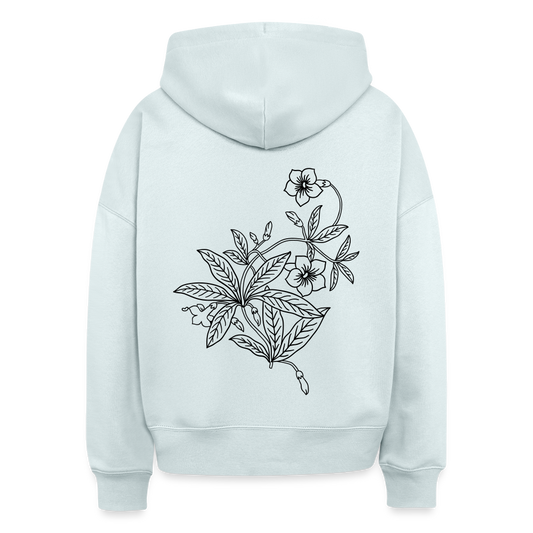 Women's Organic Hoodie - blue ice