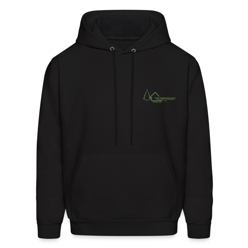 Green Thumb Construction Hoodie - black