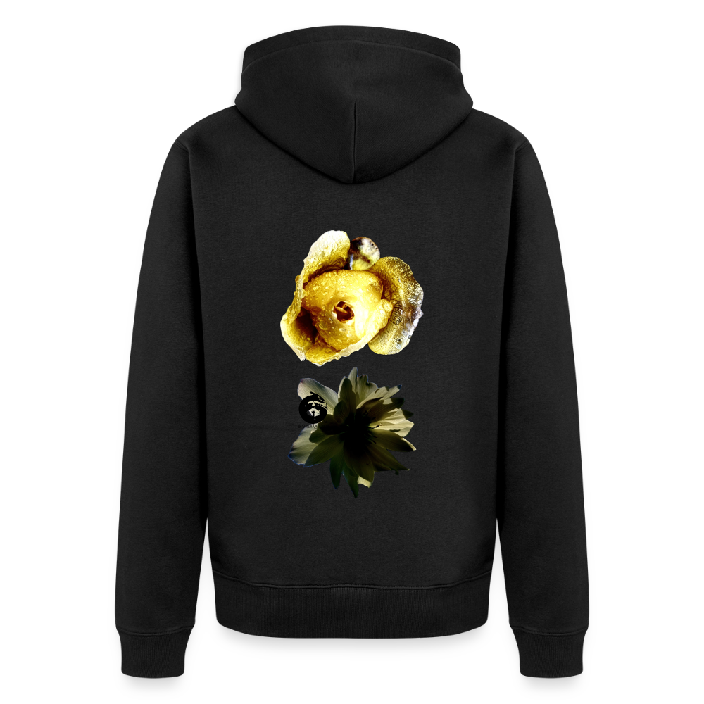 Capitalism : Organic Zip Hoodie - black