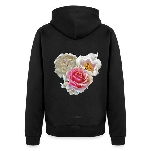 Capitalism :::: Organic Zip Hoodie - black