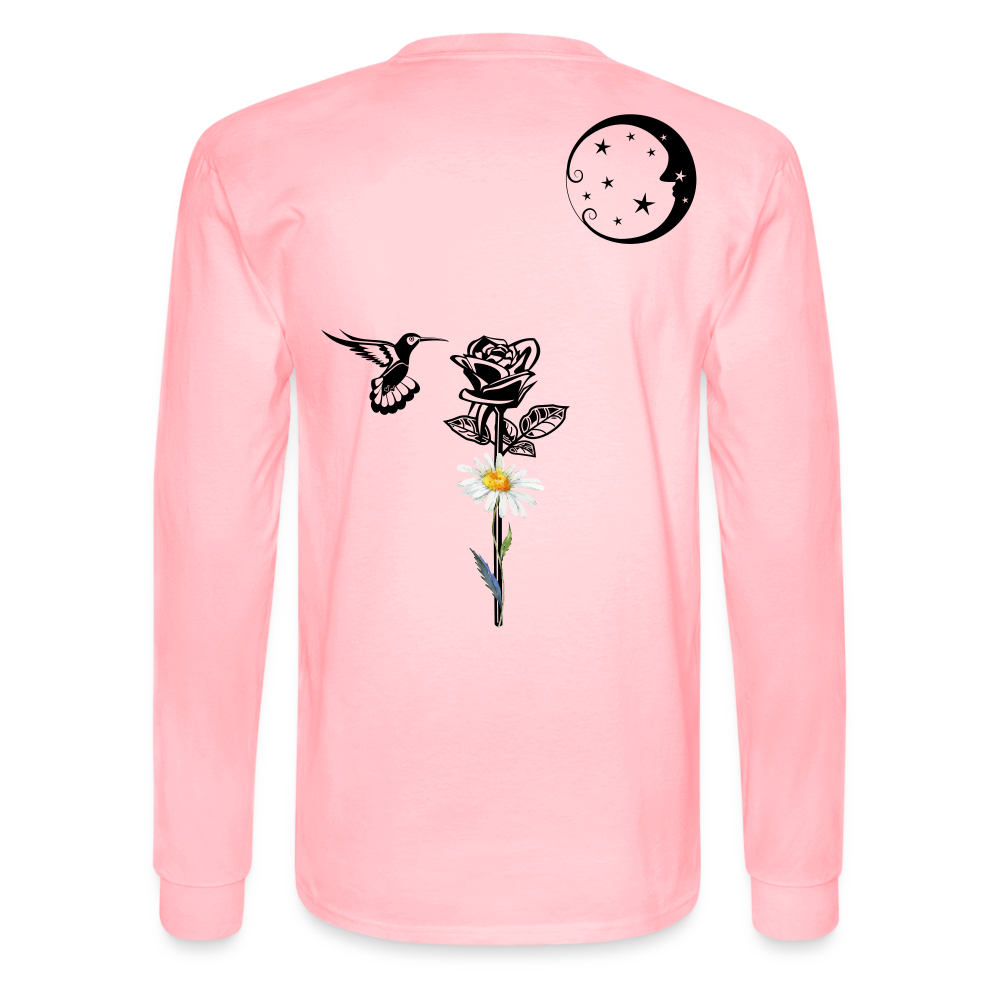 Daisy Long Sleeve T - pink