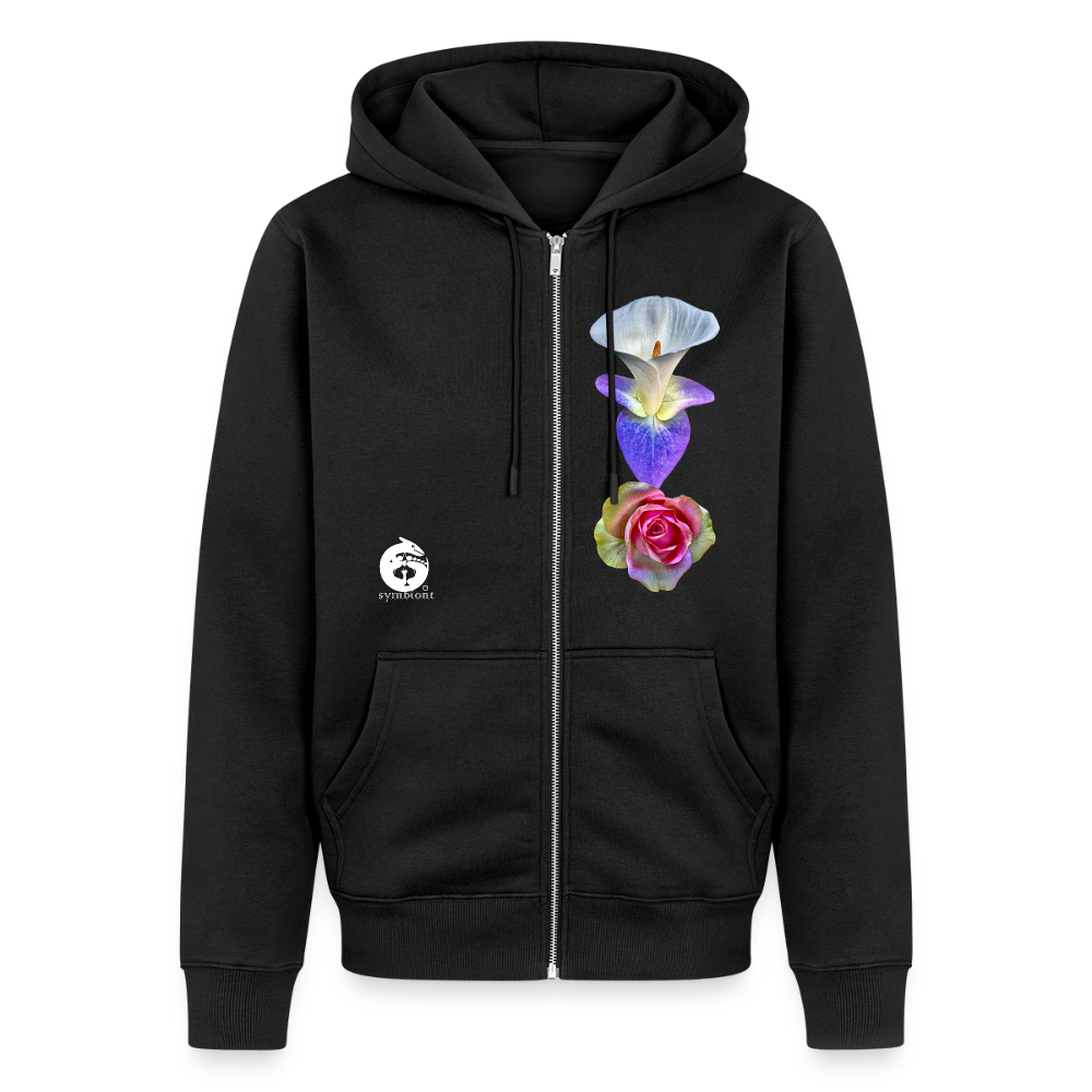 Capitalism ::::: :: Organic Zip Hoodie - black