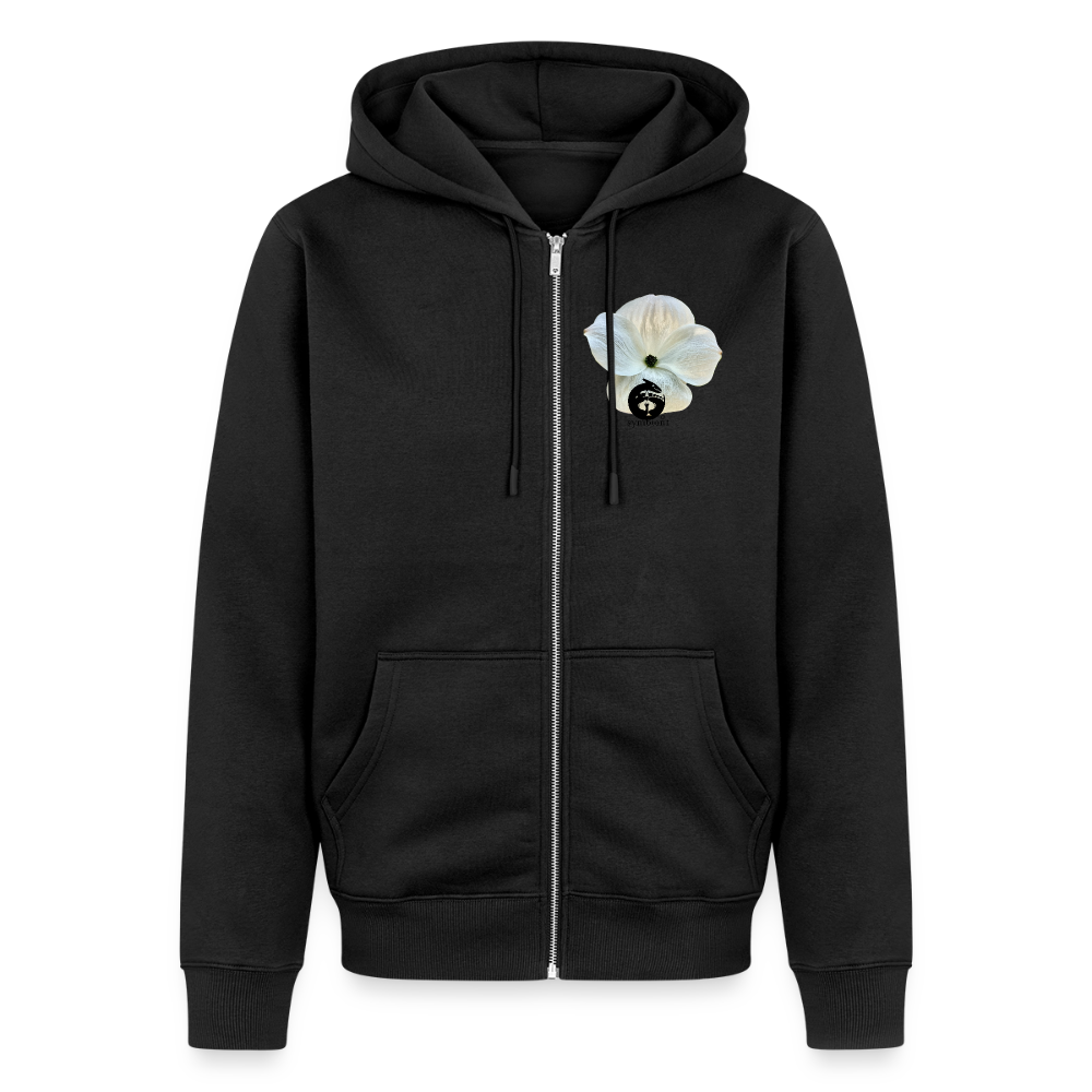 Capitalism ::: Organic Zip Hoodie - black