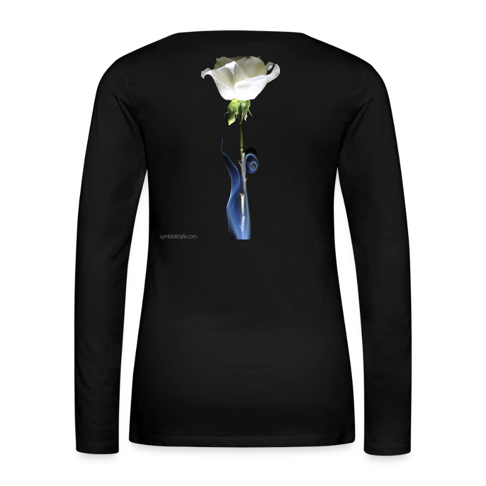 Smoke & Roses : Women's Style Long Sleeve - black