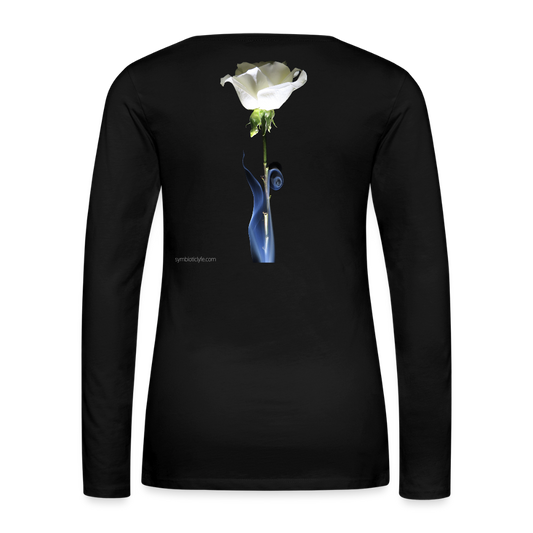 Smoke & Roses : Women's Style Long Sleeve - black