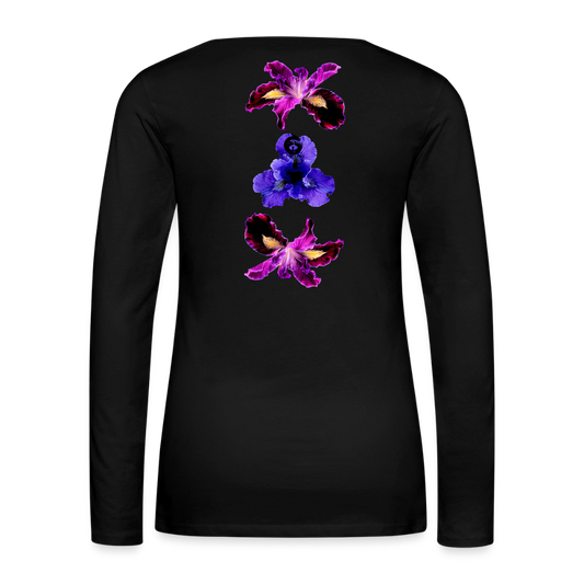Capitalism :: Women's Style Premium Long Sleeve - black