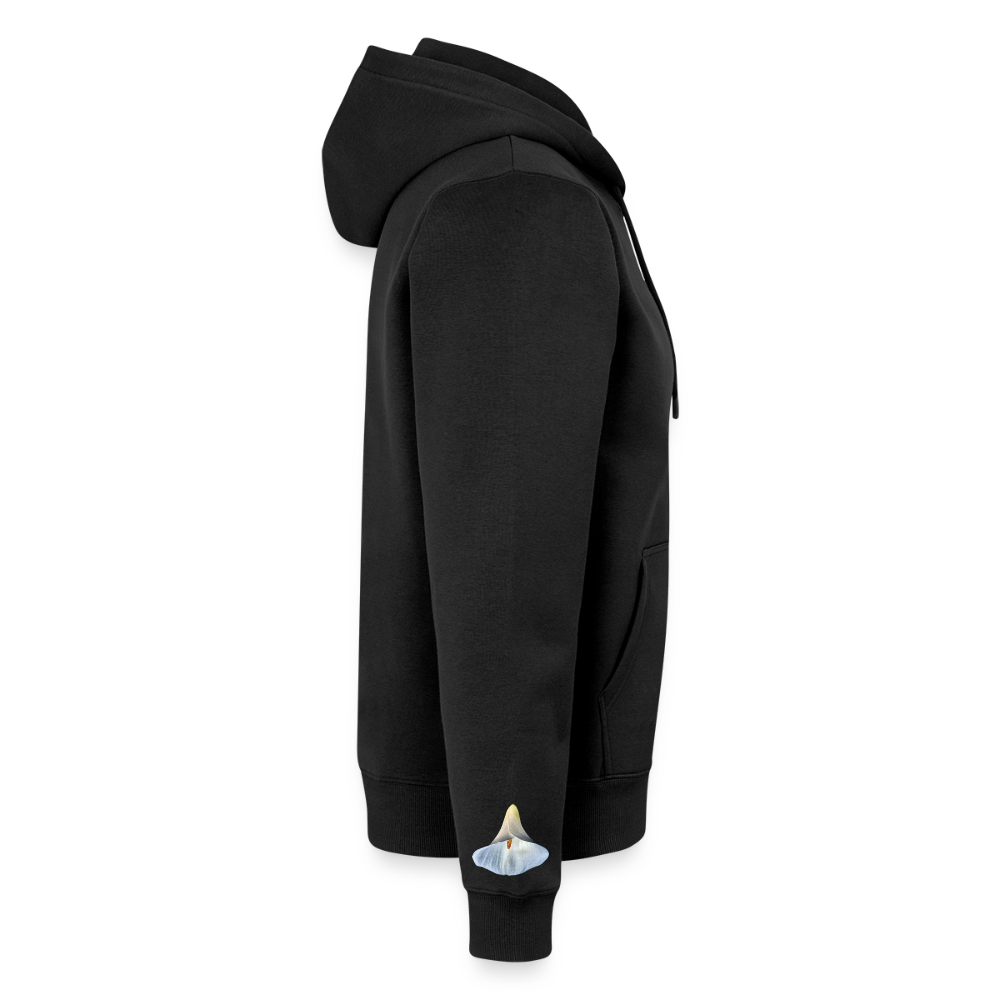 Organic Zip Hoodie ::::: ::::: ::::: : - black