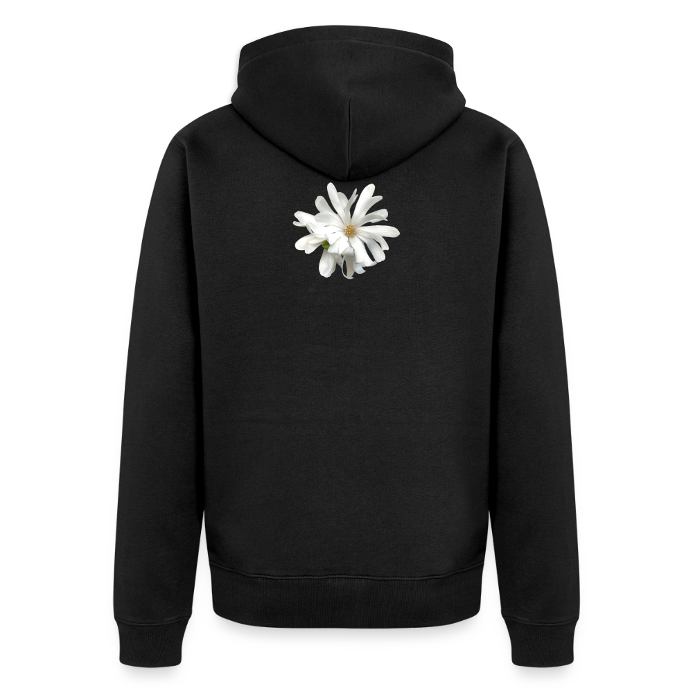 Organic Zip Hoodie ::::: ::::: :: - black