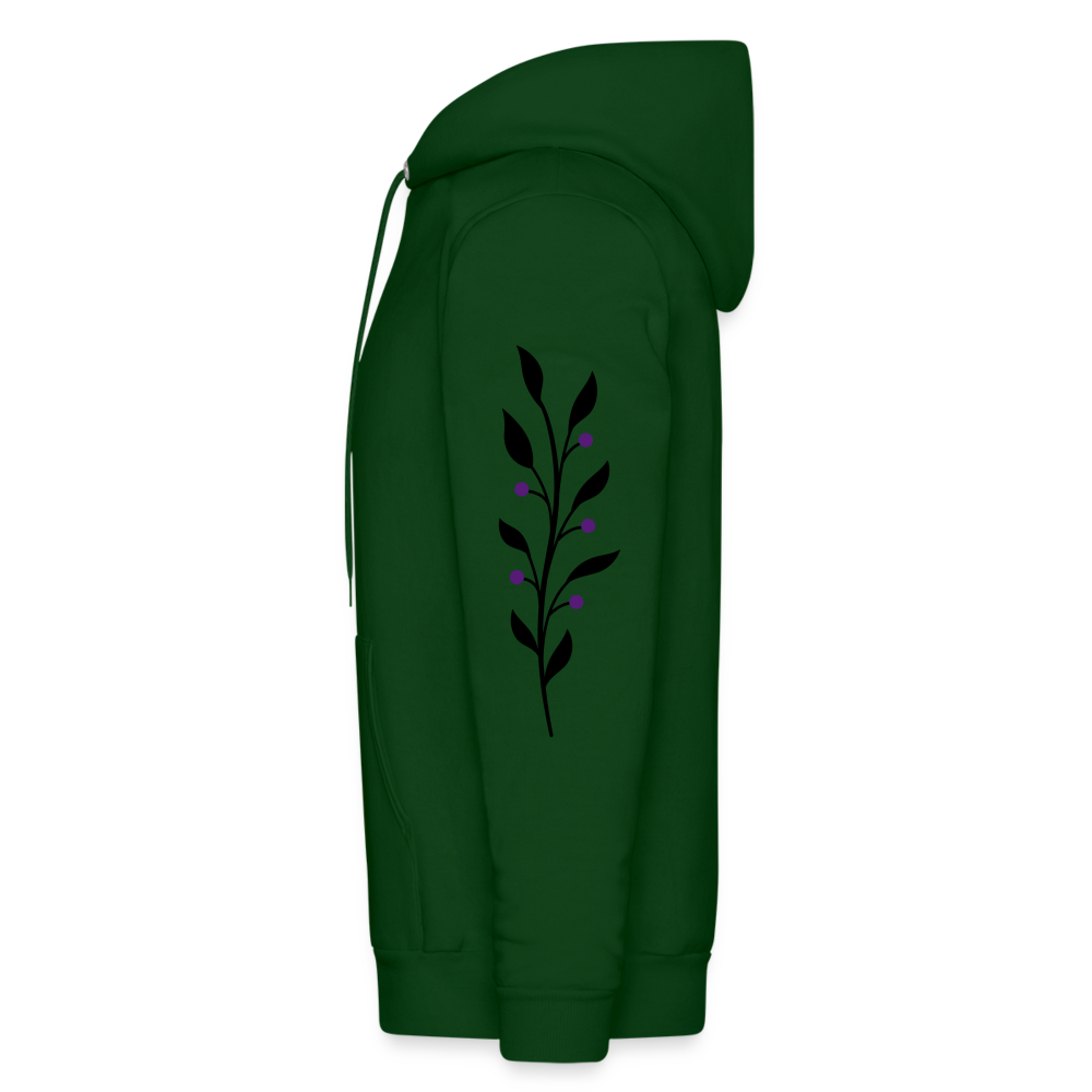 Daisy Hoodie - forest green