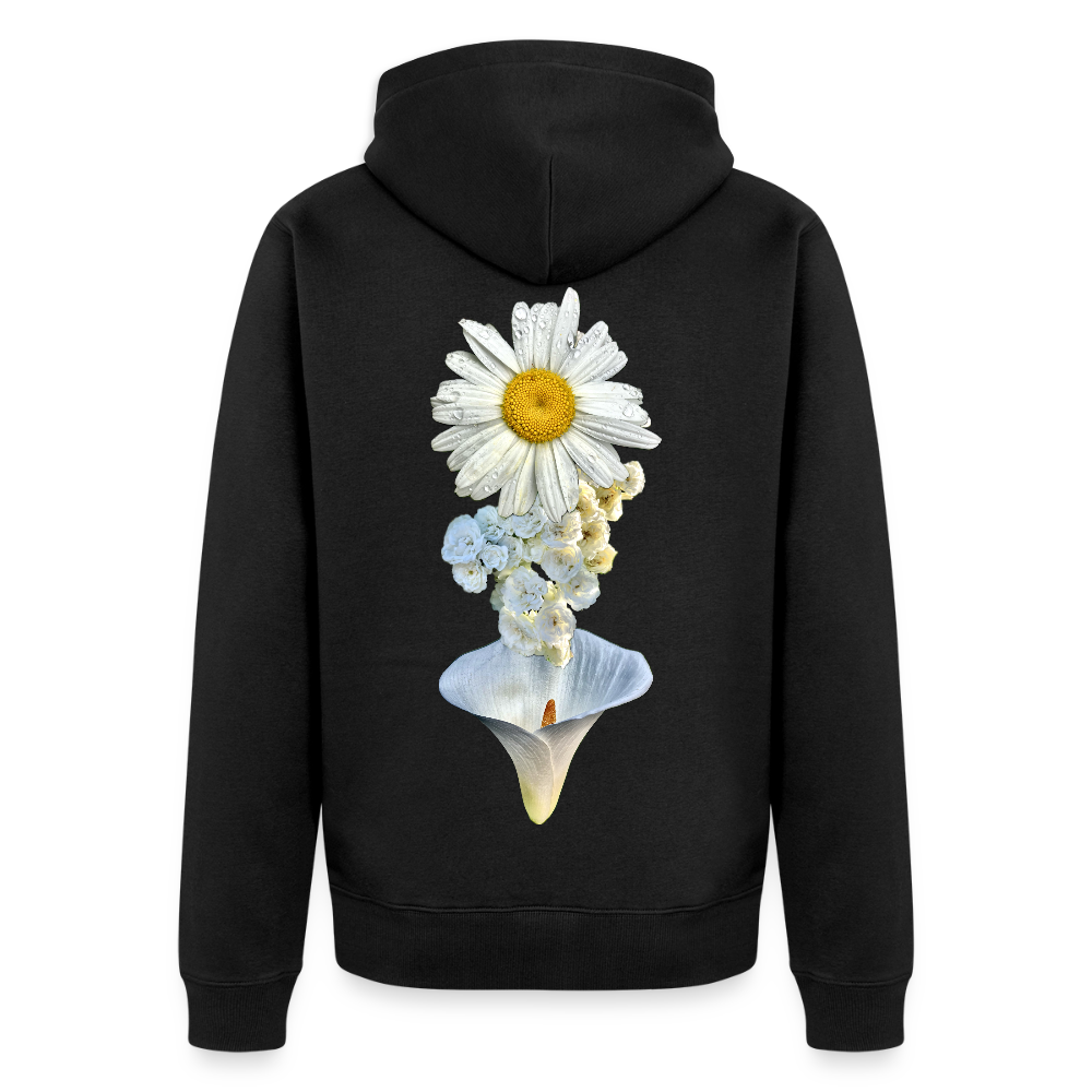 Capitalism ::::: ::: Organic Zip Hoodie - black