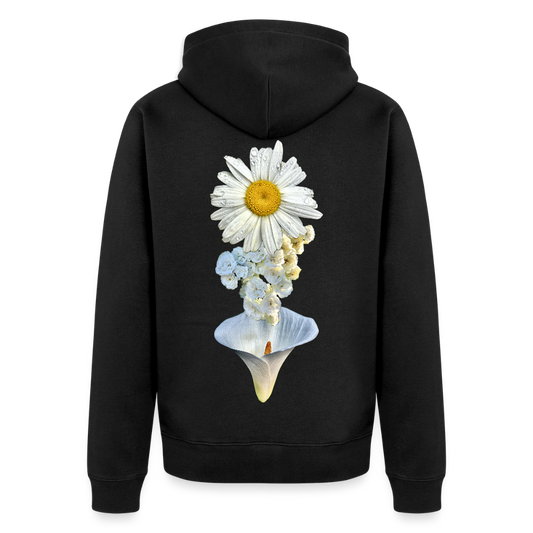 Capitalism ::::: ::: Organic Zip Hoodie - black