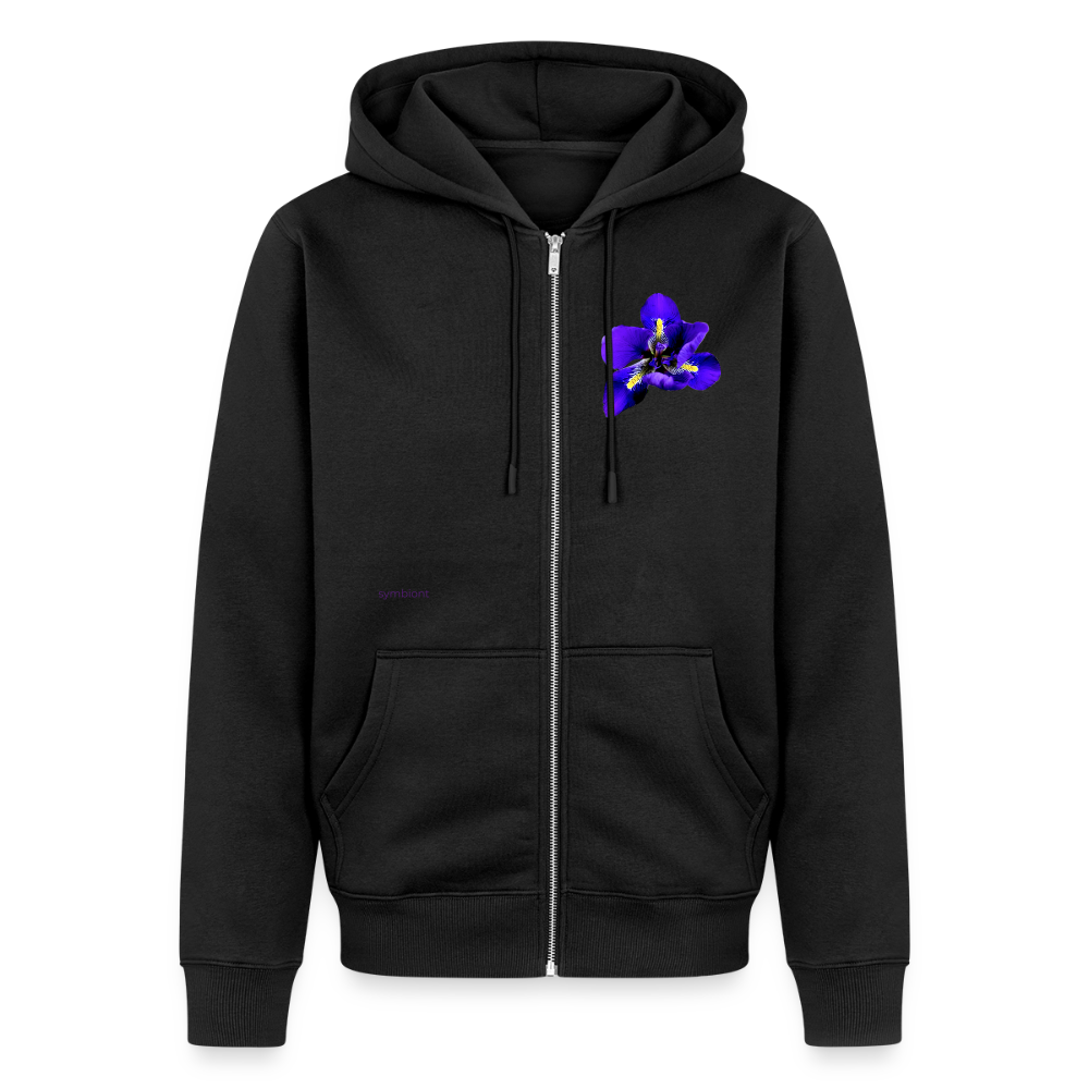 Organic Zip Hoodie ::::: - black