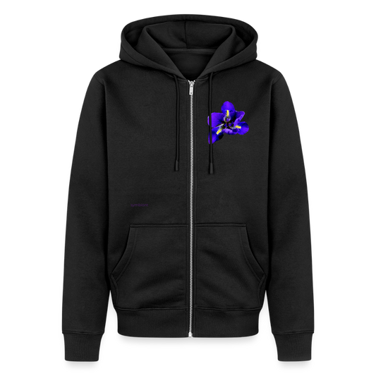 Organic Zip Hoodie ::::: - black