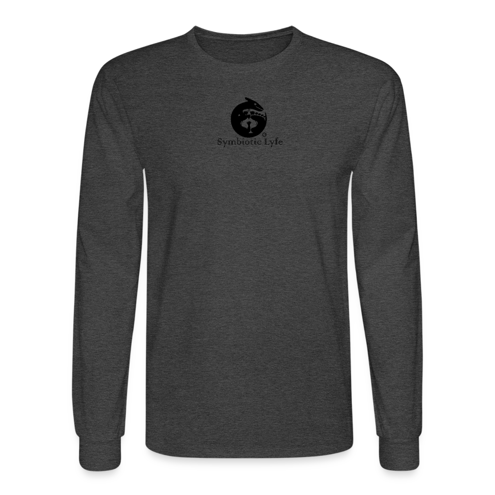 Question Long Sleeve T-Shirt - heather black