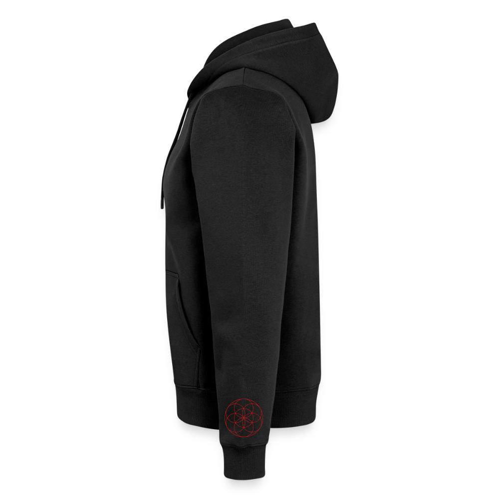 EVOLVE :::: Organic Zip Hoodie - black